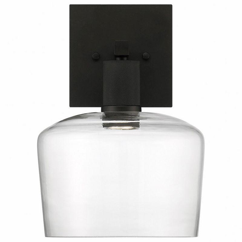 Access Lighting Port Nine 1 - Light Wall Light in  Matte Black