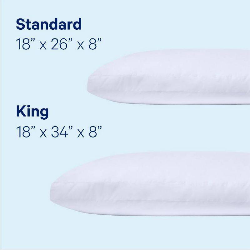 Casper Sleep Essential Pillow, Standard, Two Pack (Set of 2)