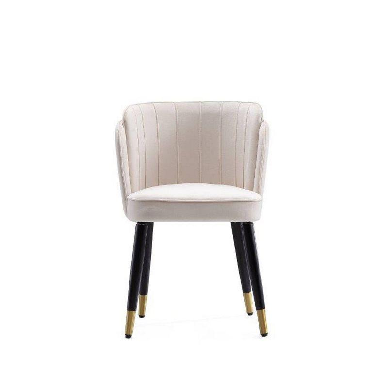 Zephyr Velvet Dining Chair - Manhattan Comfort