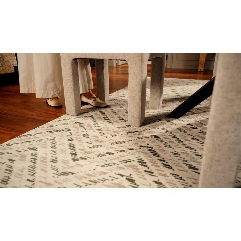 Adirondack ADR104 Power Loomed Accent Rug - Ivory/Charcoal - 2'6"x4' - Safavieh.