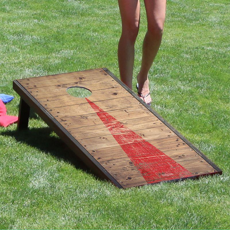 GoSports Steel Graphic Cornhole Set