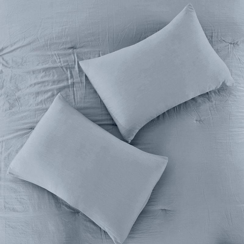 Modern Threads Modern Threads - Beck Comforter Set - Down Alternative Brushed Microfiber - Elegant All Season Bedspread Set - includes Comforter, Shams, & Decorative Pillow