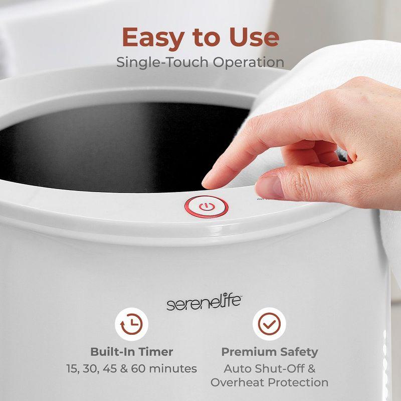 SereneLife Single Touch Electric Towel Warmer