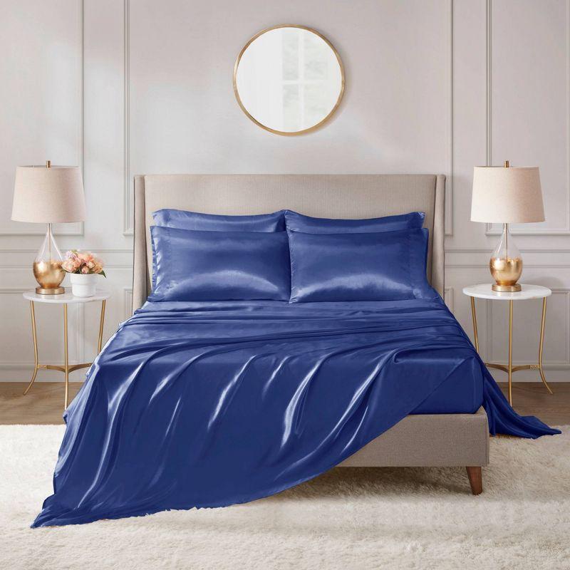 Satin Luxury 6-Piece Sheet Set