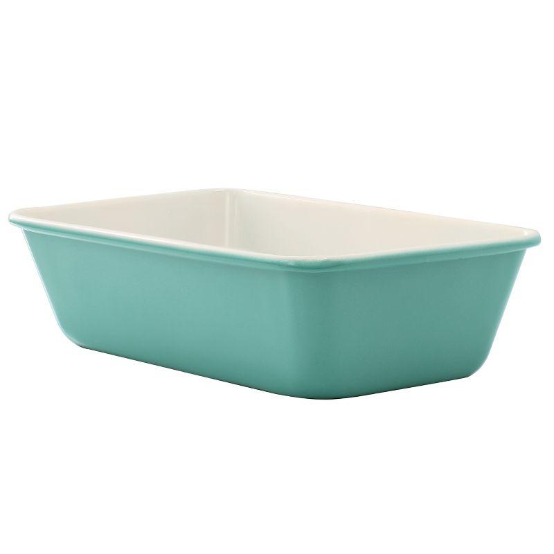 Teal 9x5 Inch Non-stick Carbon Steel Loaf Pan