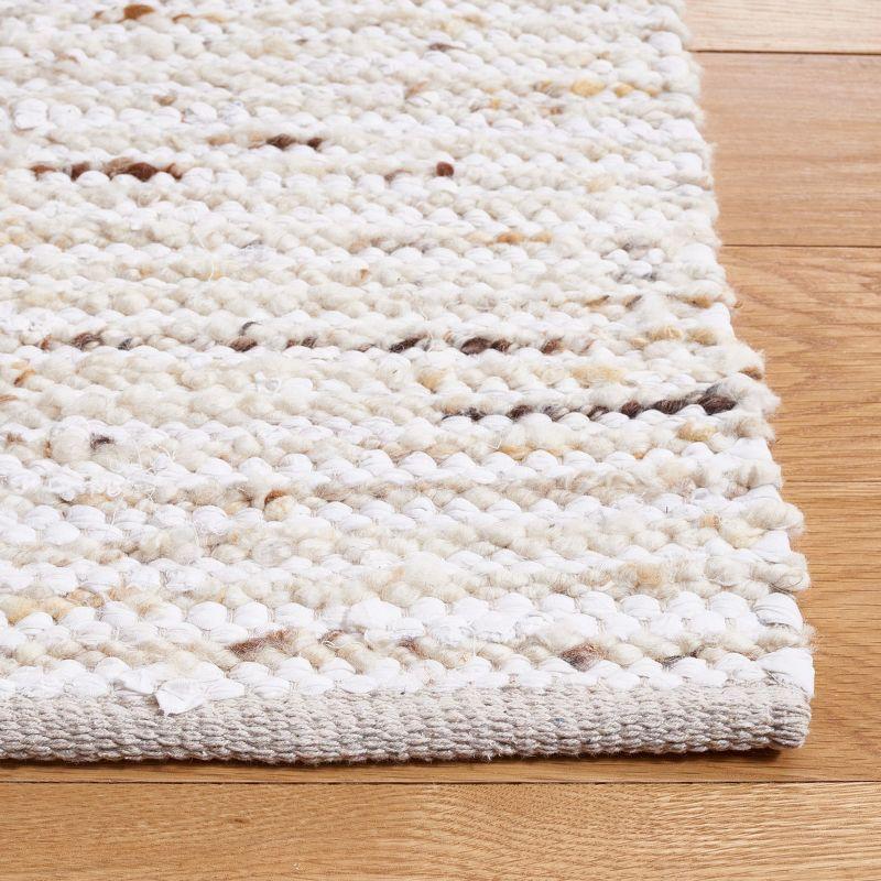 Natura NAT350 Flat Weave Indoor Area Rug - Ivory/Gold - 8'x10' - Safavieh