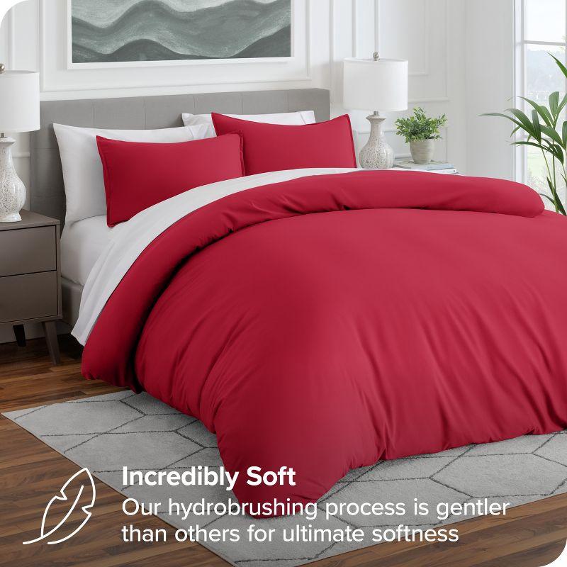 Double Brushed Duvet Set - Ultra-Soft, Easy Care by Bare Home