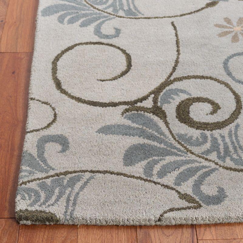 Soho SOH220 Hand Tufted Indoor Area Rug - Grey/Multi - 7'6"x9'6" - Safavieh