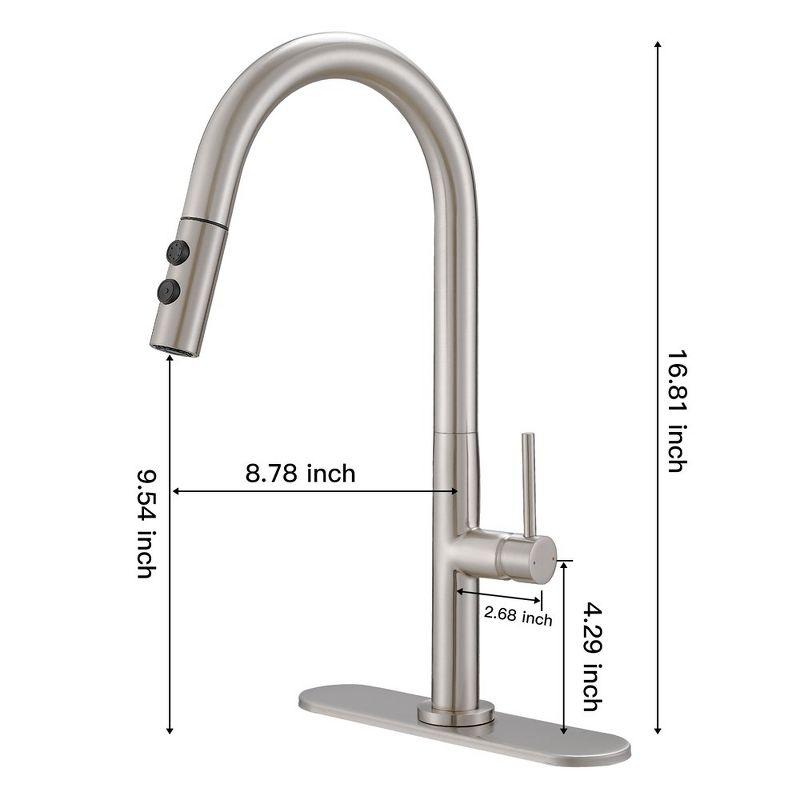 VIBRANTBATH Pull Out Kitchen Faucet