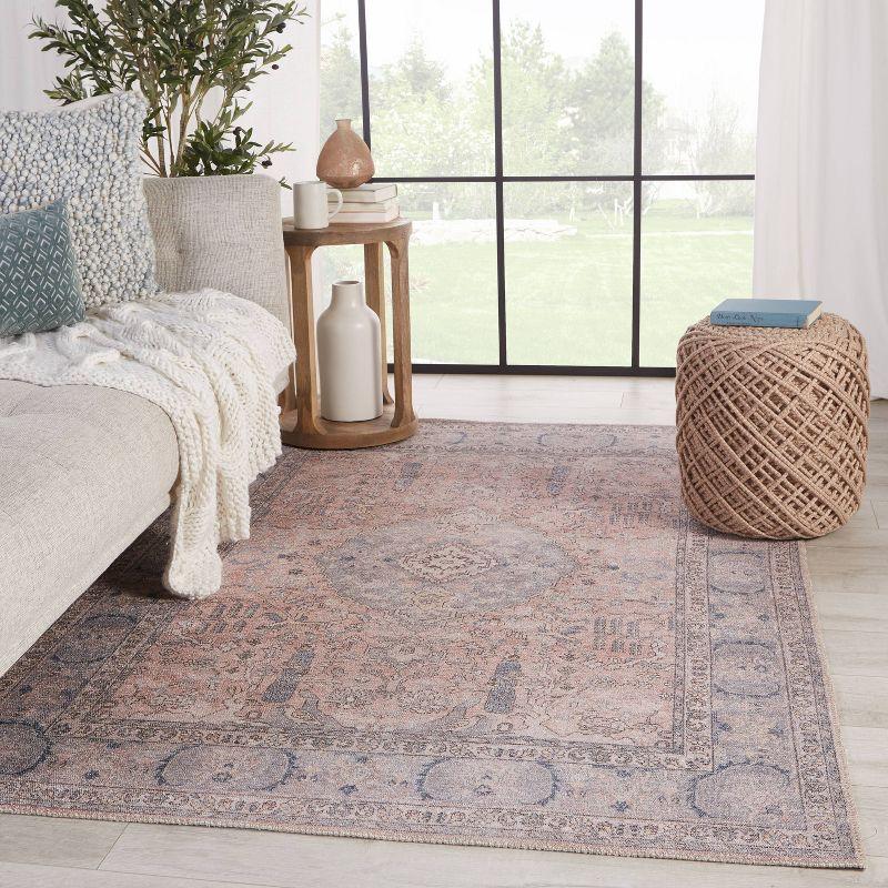 Kadin Medallion Area Rug Pink/Blue - Jaipur Living