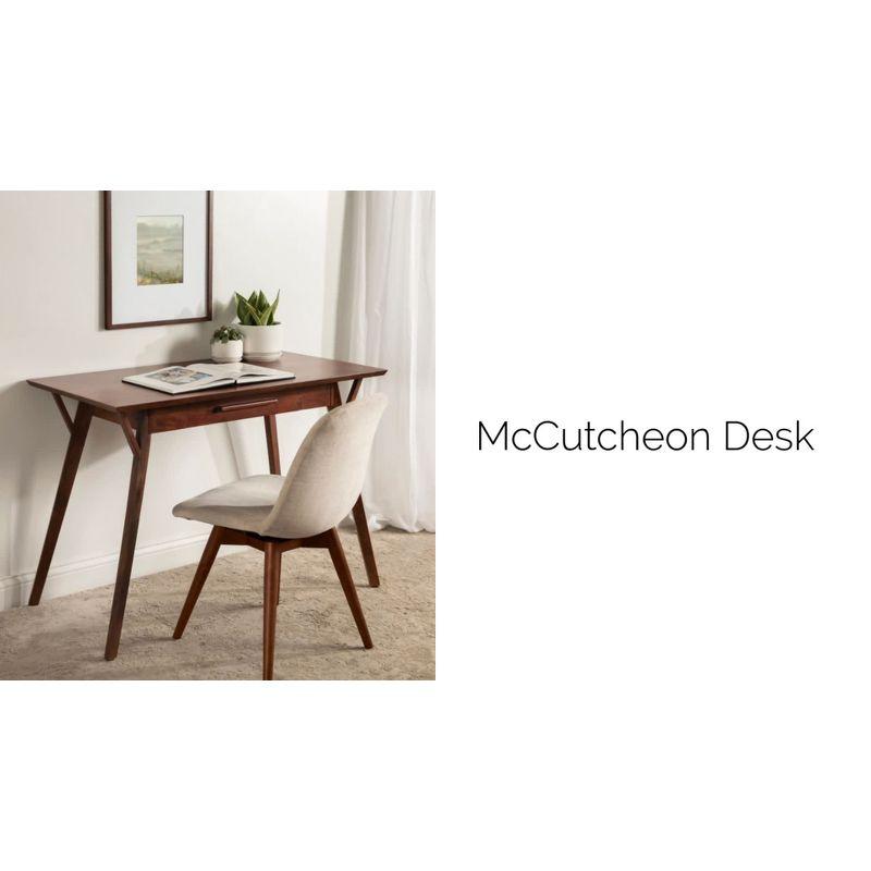 McCutcheon Brown Mango Wood Desk with Drawer