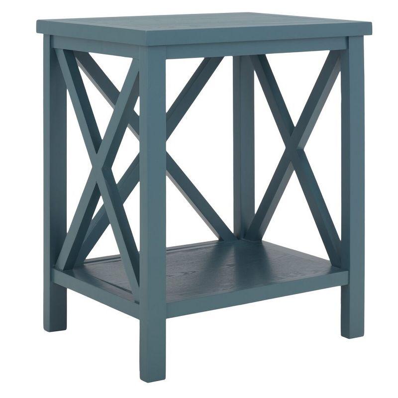 Candace End Table - Teal - Safavieh.