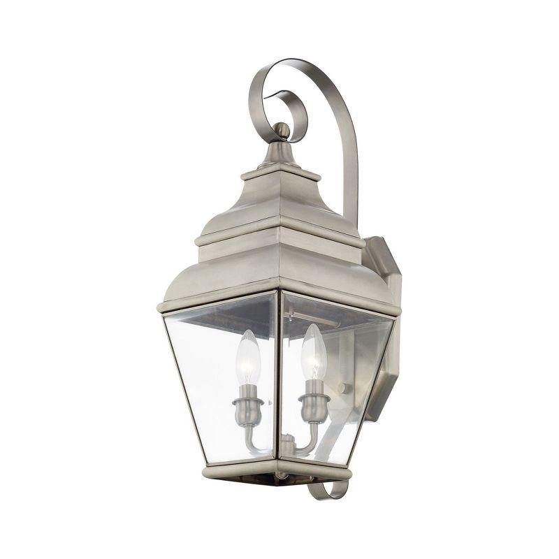 Livex Lighting Exeter 2 - Light Wall Light in  Brushed Nickel