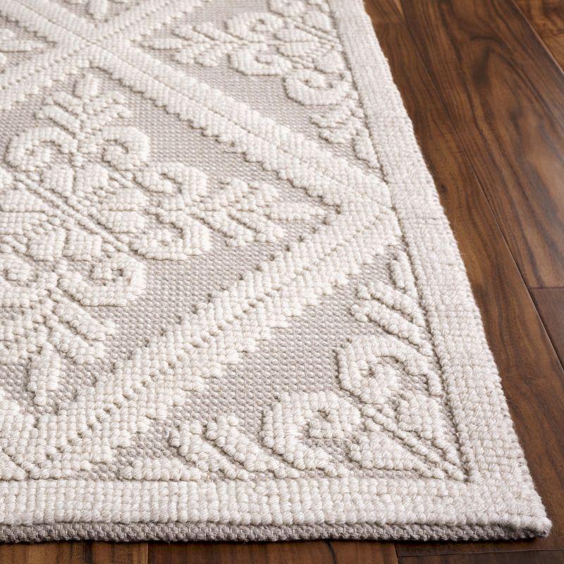 Vermont VRM306 Hand Woven Indoor Accent Rug - Ivory - 3'x5' - Safavieh