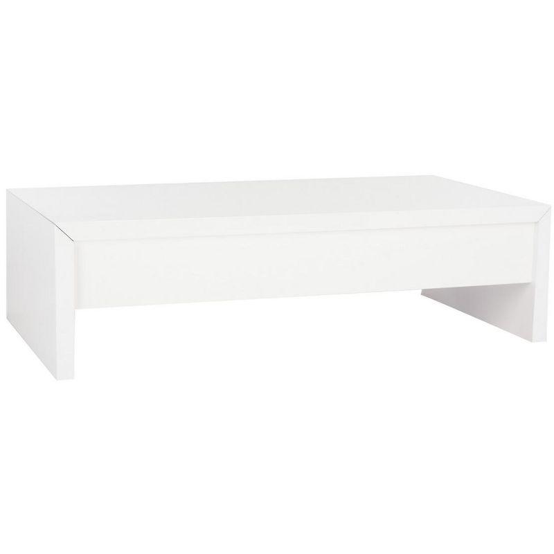 Kinsley Lift-Top Coffee Table - White - Safavieh