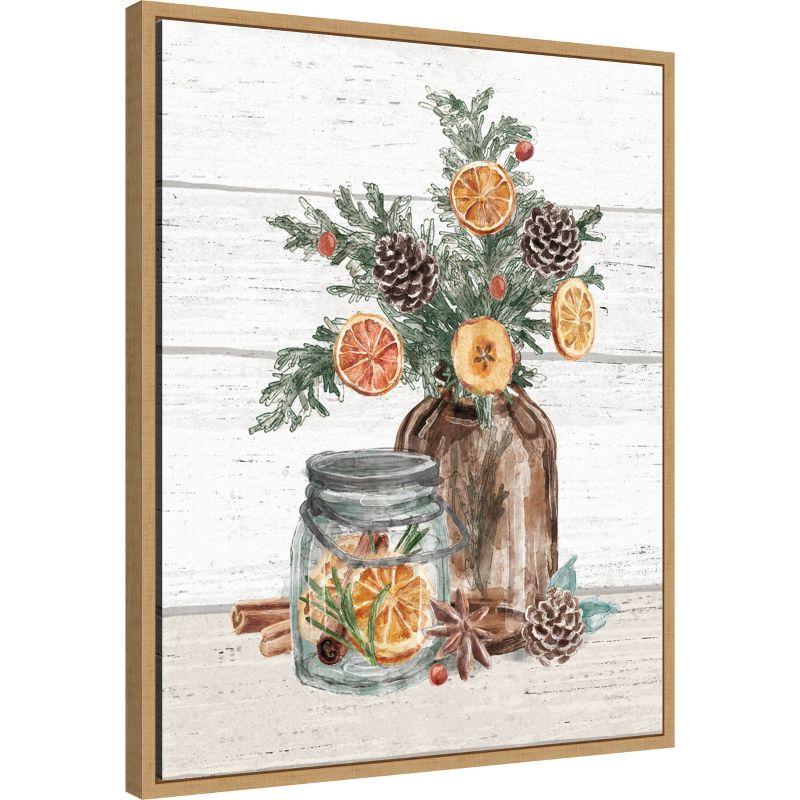 Amanti Art Seasonal Market II by Mary Urban Canvas Wall Art Print Framed 23 x 28-in.