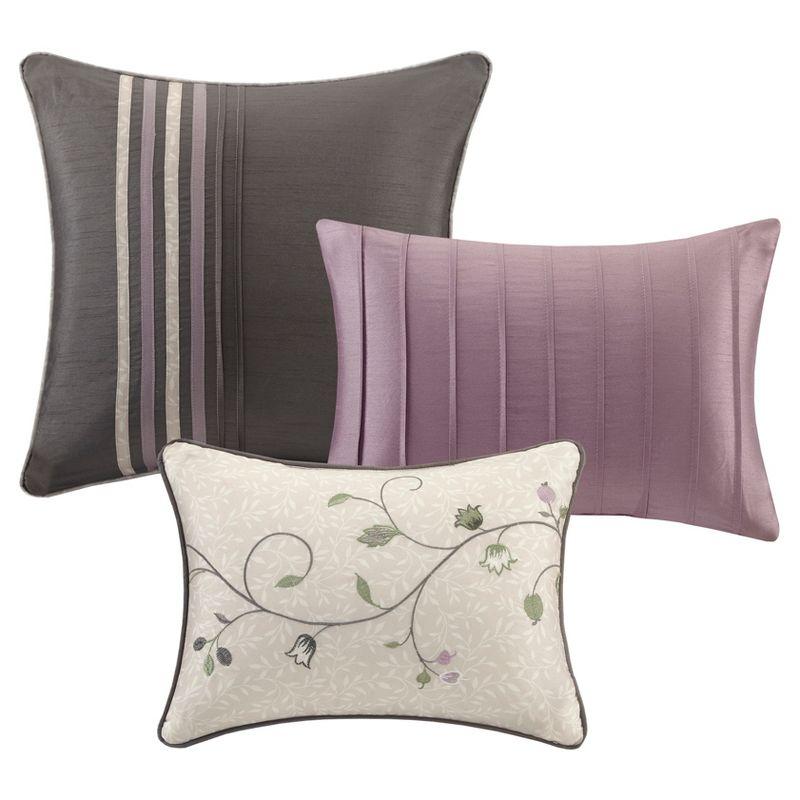 Serene Embroidered 7 Piece Comforter Set