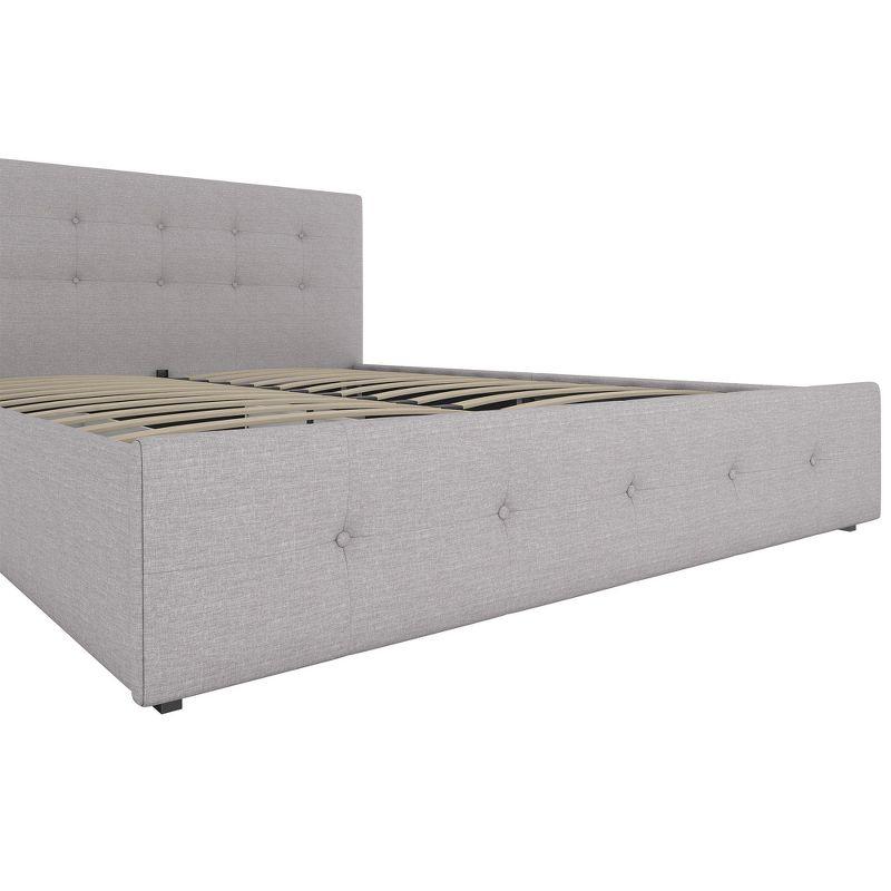 Rosalie Upholstered Bed with Storage - Room & Joy