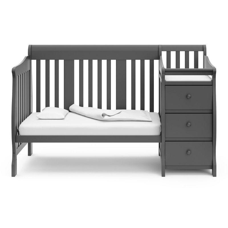 Storkcraft Portofino 5-in-1 Convertible Crib and Changer