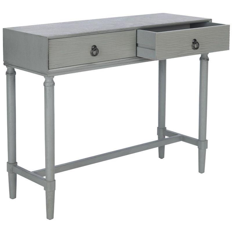 Aliyah 2 Drawer Console Table - CNS5729B - Gray - Safavieh