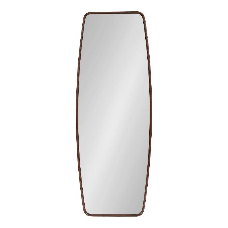 Kate and Laurel Caskill Rectangle MDF Full Length Mirror, 18x48, Bronze