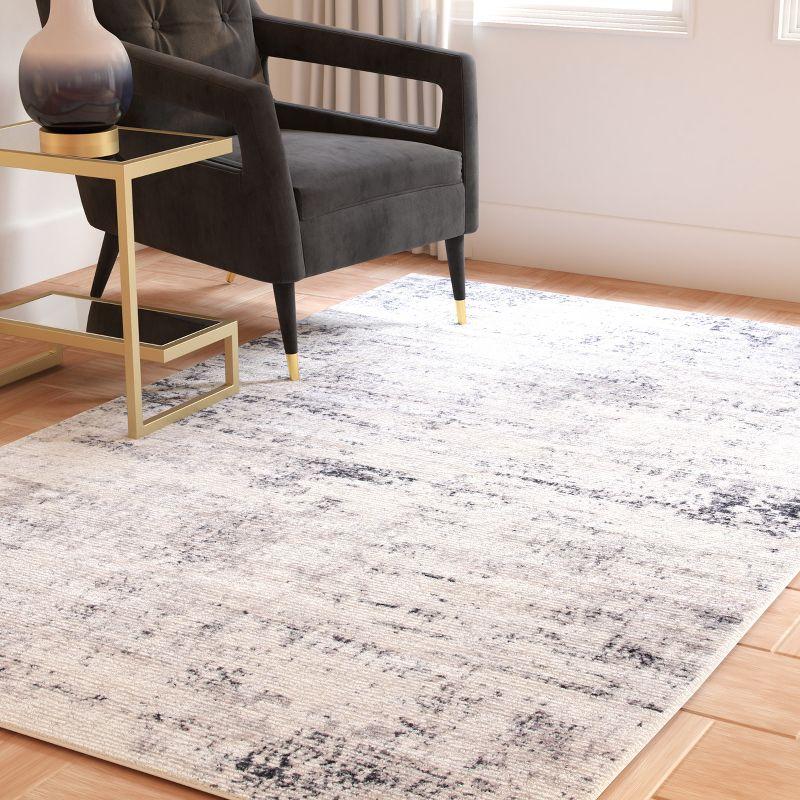 Amelia ALA700 Power Loomed Area Rug - Ivory/Grey - 5'3"x7'6" - Safavieh.