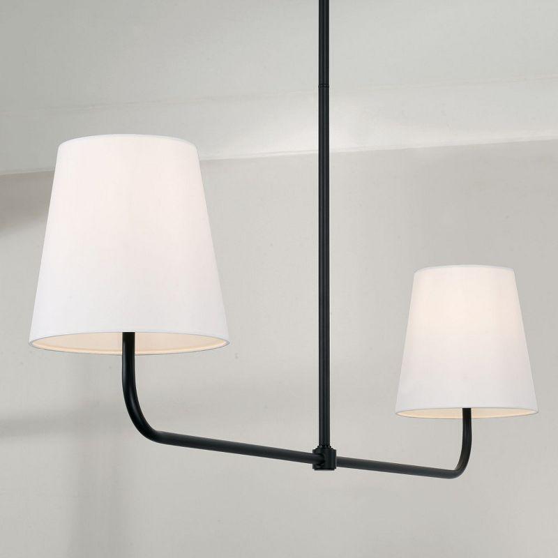 Capital Lighting Brody 2 - Light Island Pendant Light in  Matte Black