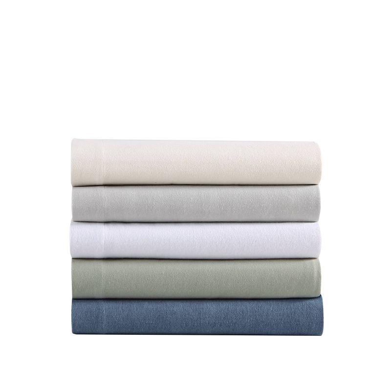 Eddie Bauer Solid Cotton Flannel Sheet Sets