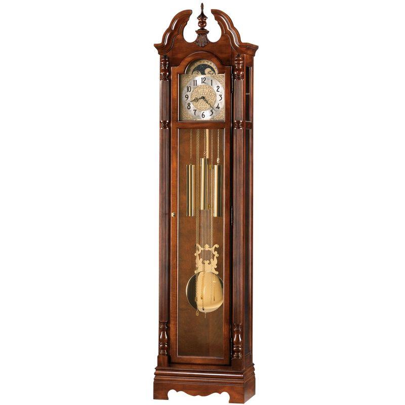 Howard Miller® Jonathan 82.5'' H Solid + Manufactured Wood Grandfather Clock