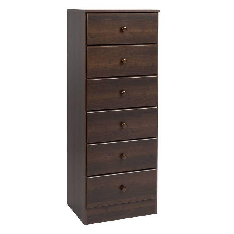 6 Drawers Astrid Vertical Dresser - Prepac