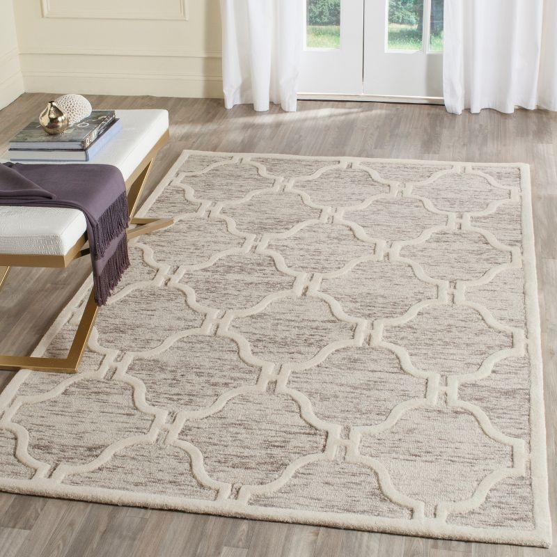 Angulay Hand Tufted Wool Geometric Rug