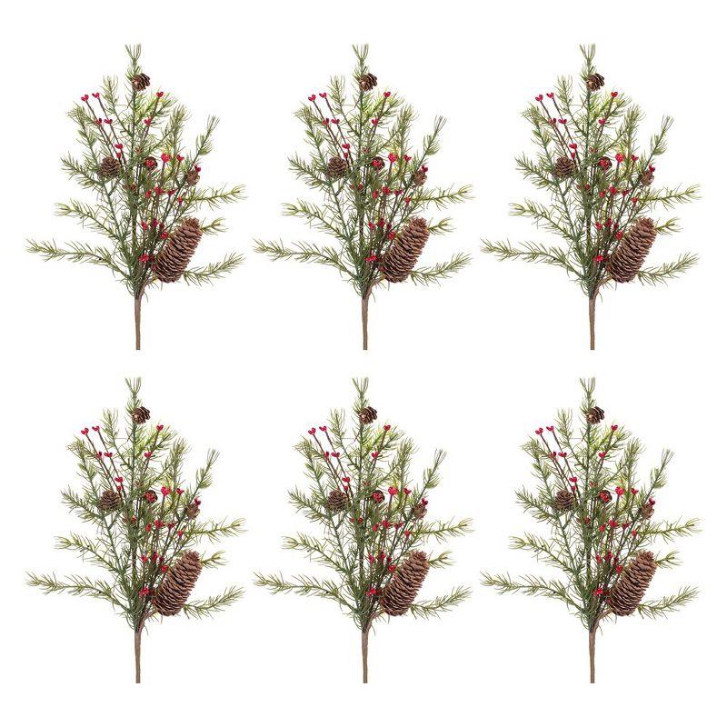 Melrose International Berry Arrangement (Set of 6)