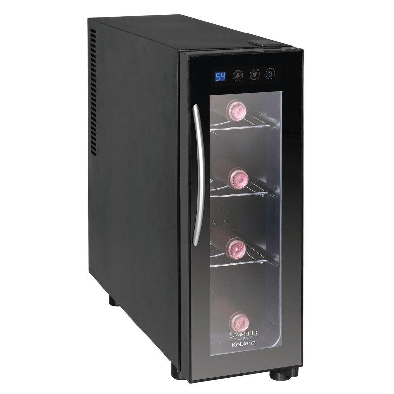 Koblenz Single Zone 22.4'' Freestanding 4 Bottle Wine Refrigerator