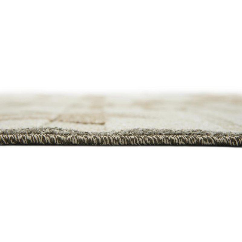 Unique Loom 7' 0 x 10' 0 Beige Outdoor Modern Albuquerque Area Rug