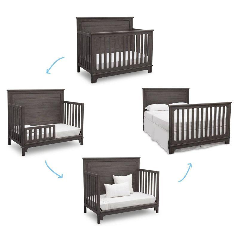 Simmons Kids' Slumbertime Monterey 4-in-1 Convertible Crib