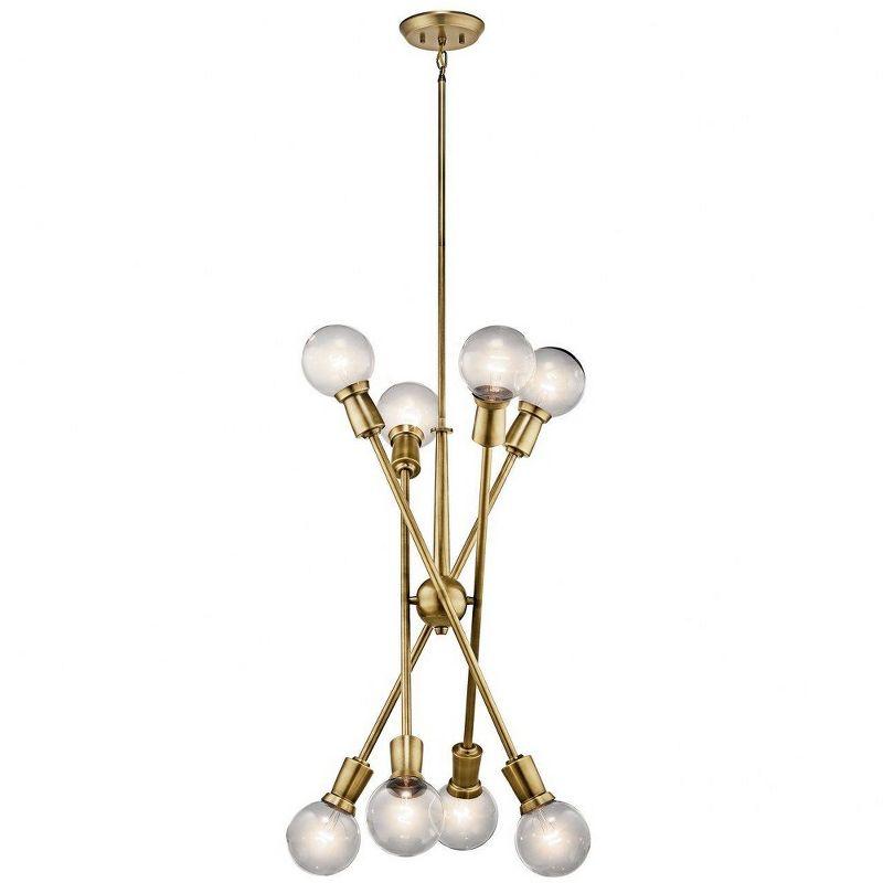 Kichler Lighting Armstrong 8 - Light Chandelier in  Natural Brass