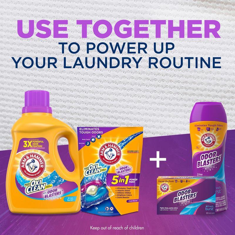 Arm Hammer Plus OxiClean Odor Blasters Liquid Laundry Detergent