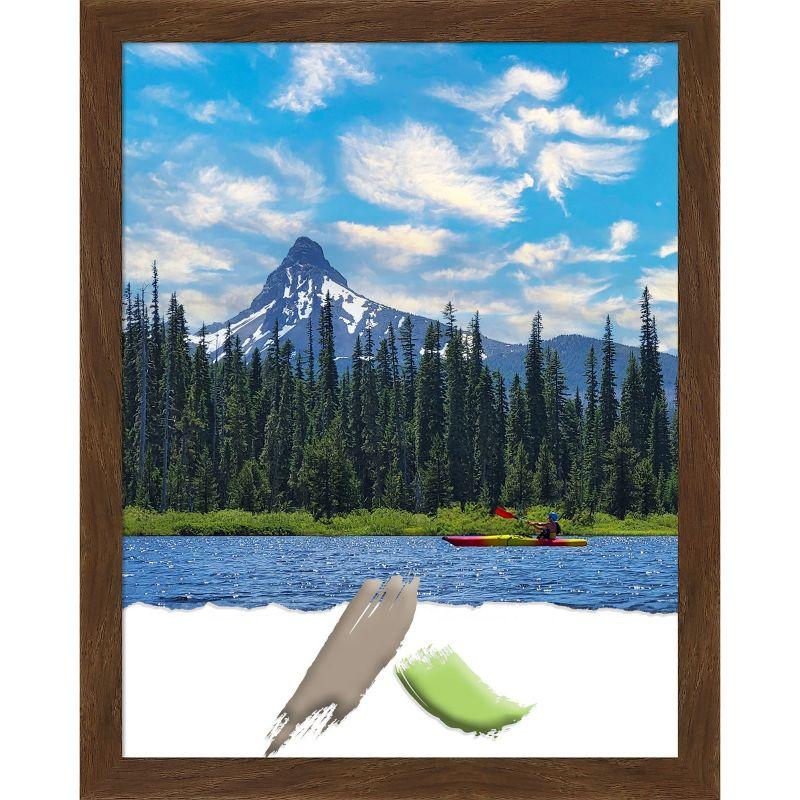 Carlisle Brown 11x14 Narrow Wood Wall Picture Frame