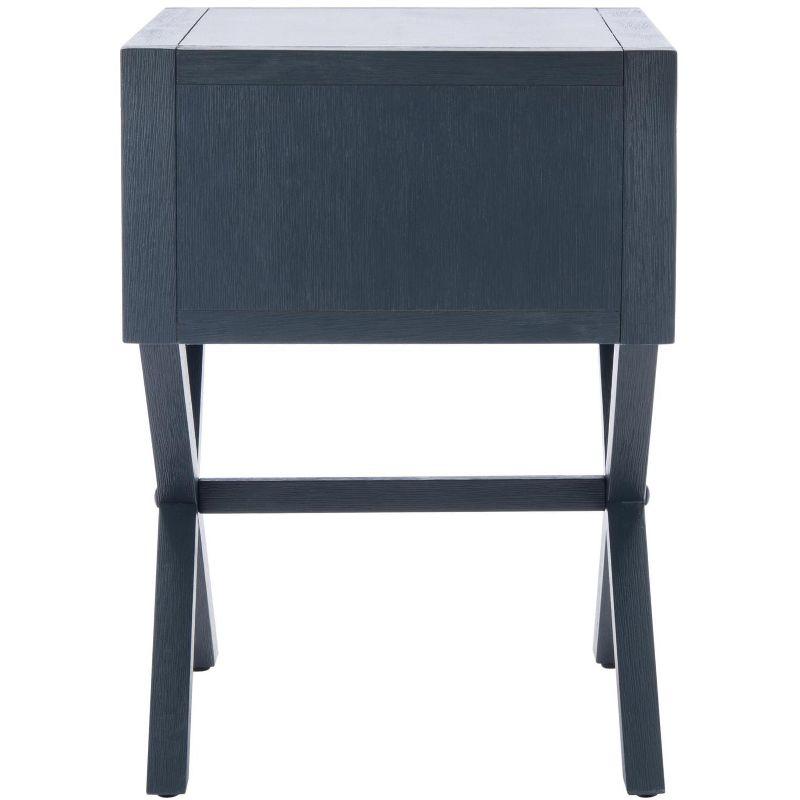 Sadie 1 Drawer Nightstand - NST9200 - Navy - Safavieh