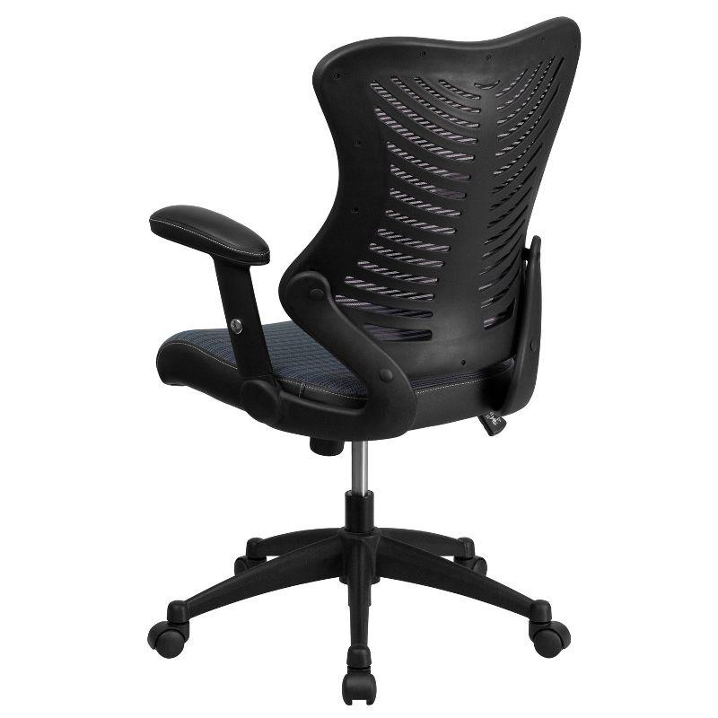 Flash Furniture High Back Designer Mesh Executive Swivel Ergonomic Office Chair with Adjustable Arms