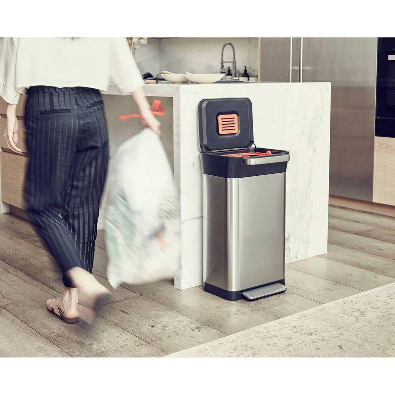 Joseph Joseph Joseph Joseph Titan Trash Compactor with Integrated Odor Control