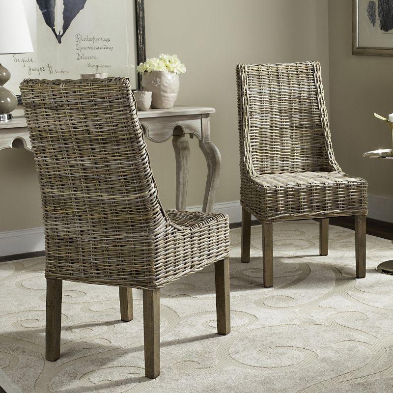 Armine Wicker Side Chair (Set of 2)