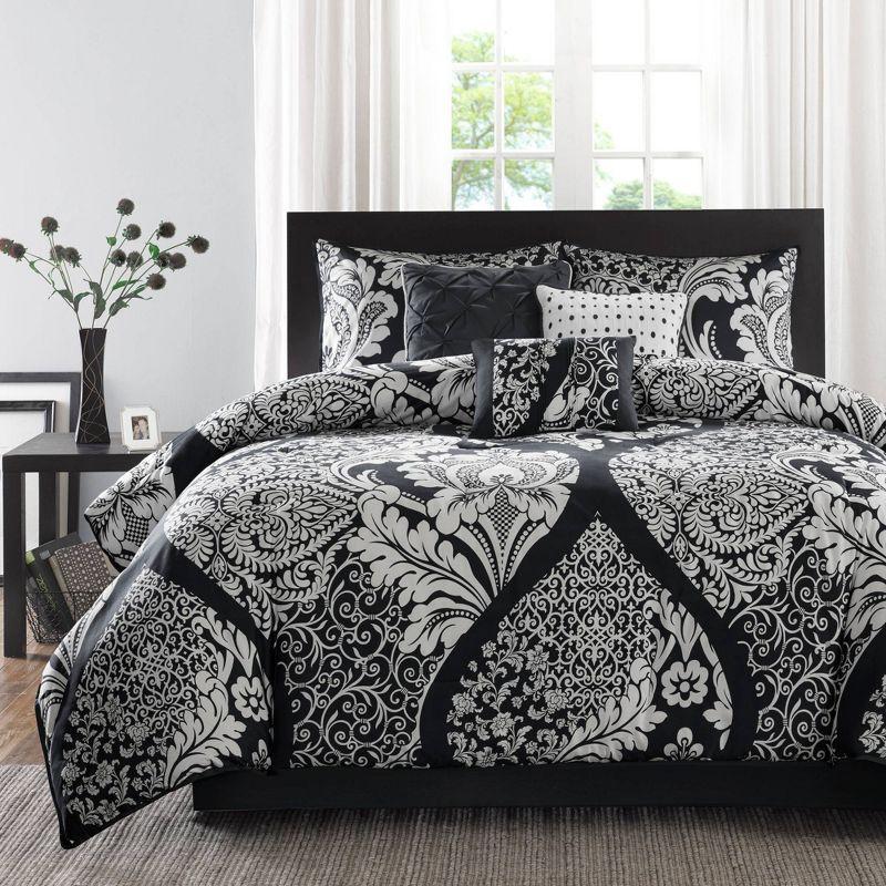 Vienna 7 Piece Cotton Printed Comforter Set