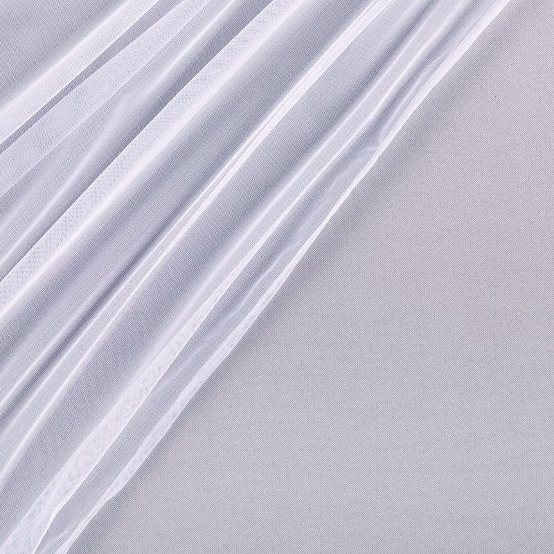 Set of 2 (63"x52") Caterina Layered Solid Blackout with Sheer Top Curtain Panels Gray - Exclusive Home: Thermal Insulated