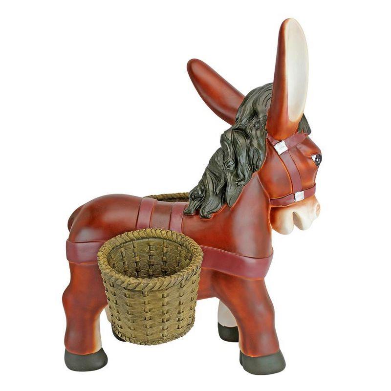 Pancho the Burro Donkey Statue Planter