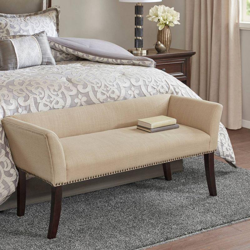 Madera Accent Bench Cream