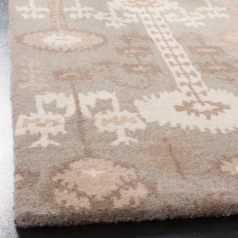 Ivory Elegance Hand-Tufted Wool Runner Rug