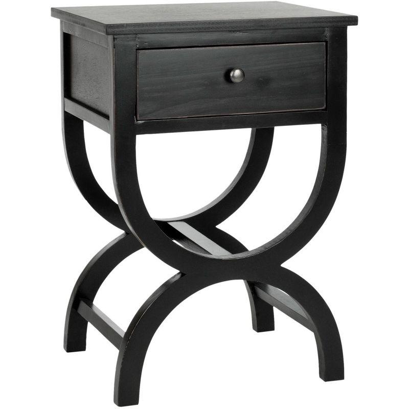 Floris End Table With Storage