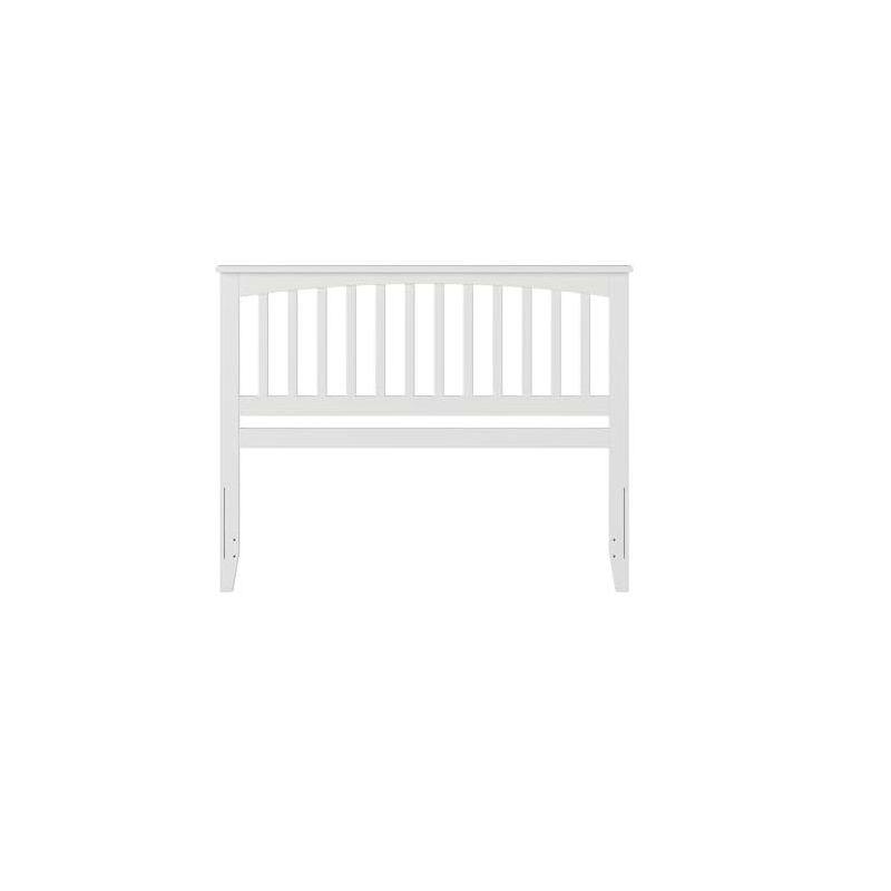 AFI Furnishings Mission Queen Headboard with Turbo Charger in White