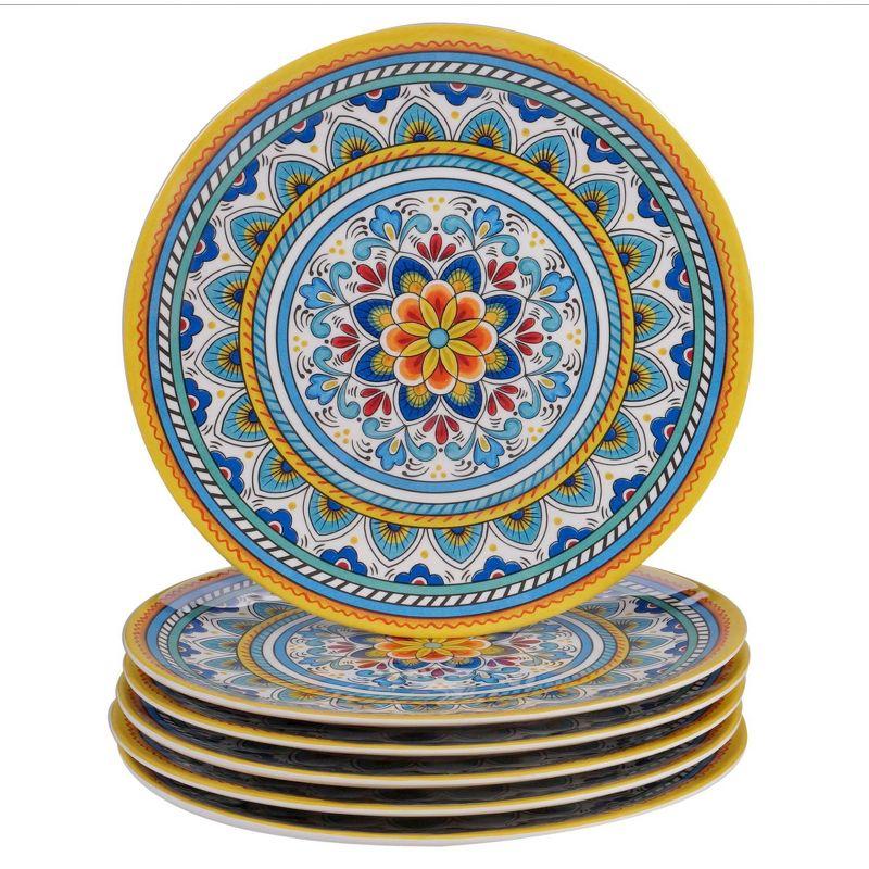 Certified International Certified International Portofino Set/6 Dinner Plate 11" (Set of 6)